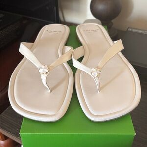 kate spade Flower Flip Flops